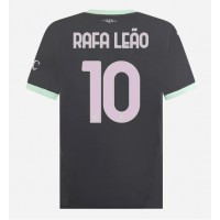 Camiseta AC Milan Rafael Leao #10 Tercera Equipación Replica 2024-25 mangas cortas